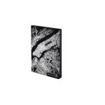 Блокнот nuuna Nightflight New York City Silver 165х220мм 120г 176стор