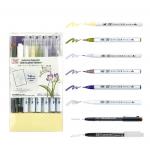 Набір Kuretake Watercolour How to paint flowers Gradation