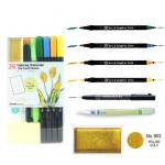 Набір Kuretake Watercolour How to paint flowers Wet on Wet