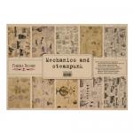 Набір крафт-паперу для скрапа Fabrika Decoru Mechanics and Steampunk 42х29,7см 10а